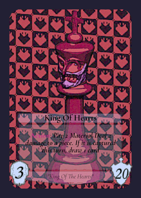 King of Hearts card